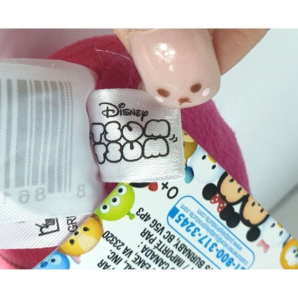 Disney Tsum Tsum Piglet Winnie the Pooh Mini 3.5" Plush Pink Toy Character Gift - Picture 6 of 9
